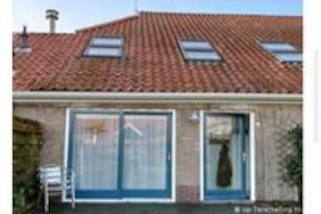 De Oostkamer; Eiland Appartement Naast Natuurgebied Boschplaat Oosterend  エクステリア 写真